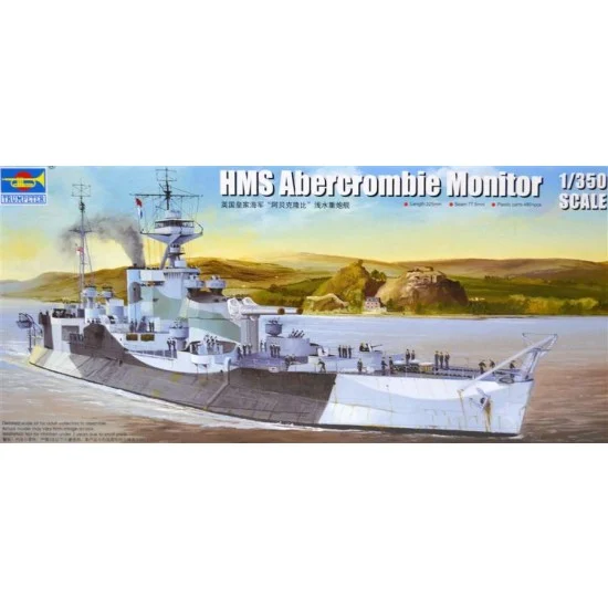 Trumpeter 05336 1/350 HMS Abercrombie Monitor - Model Ships & Boats