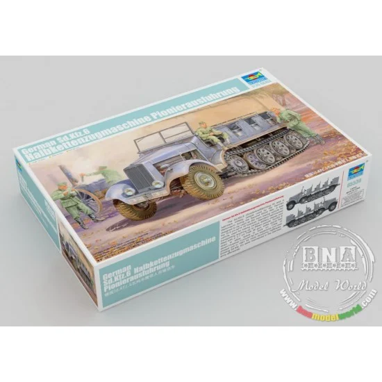 Trumpeter 05530 1/35 German SdKfz.6 Halbkettenzugmaschine Pionierausfuhrung - Military Vehicles & Tanks