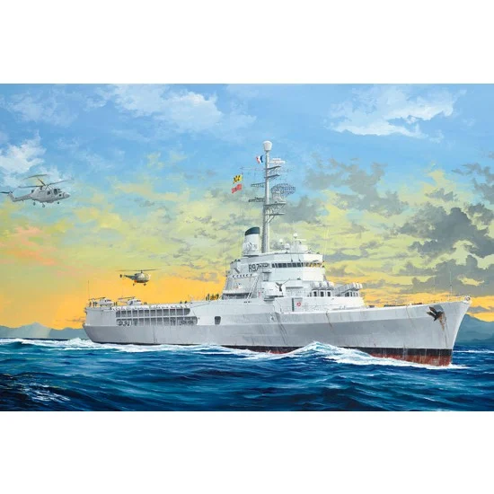 Trumpeter 05635 1/350 French Navy Jeanne d'Arc 2008 Helicopter Cruiser - Model Ships & Boats
