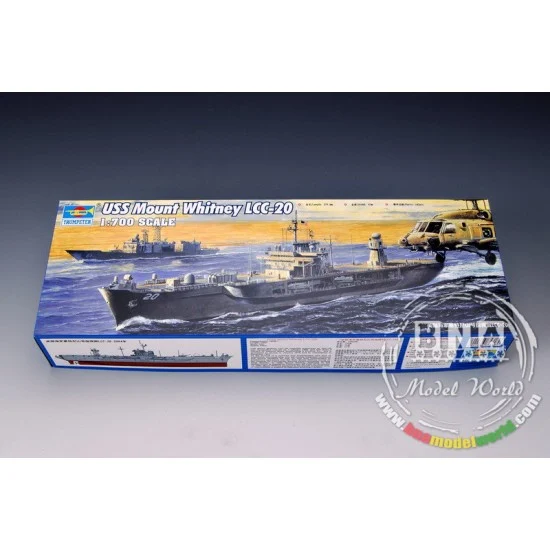 Trumpeter 05718 1/700 USS Mount Whitney LCC-20 2004