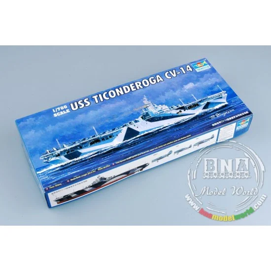 Trumpeter 05736 1/700 USS Ticonderoga CV-14