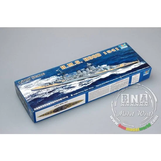 Trumpeter 05740 1/700 HMS HOOD 1941 - Model Ships & Boats