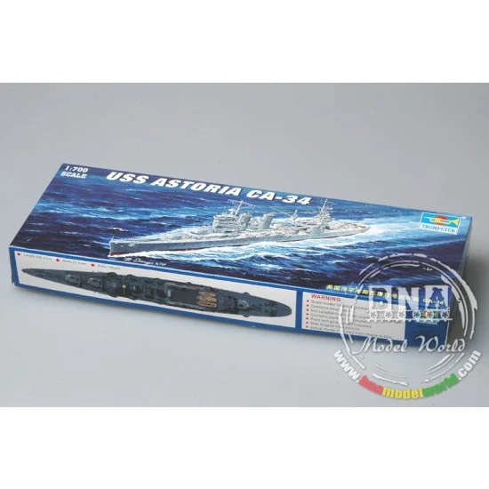 Trumpeter 05743 1/700 USS Astoria CA-34 1942
