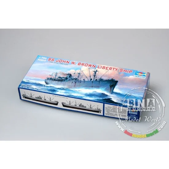 Trumpeter 05756 1/700 SS John W. Brown Liberty Ship - Model Ships & Boats