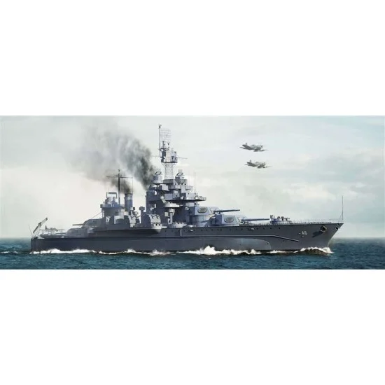 Trumpeter 05770 1/700 USS Maryland BB-46 1945 Battleship