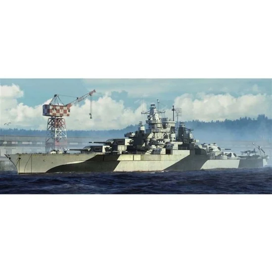 Trumpeter 05782 1/700 USS Tennessee BB-43 1944 Battleship