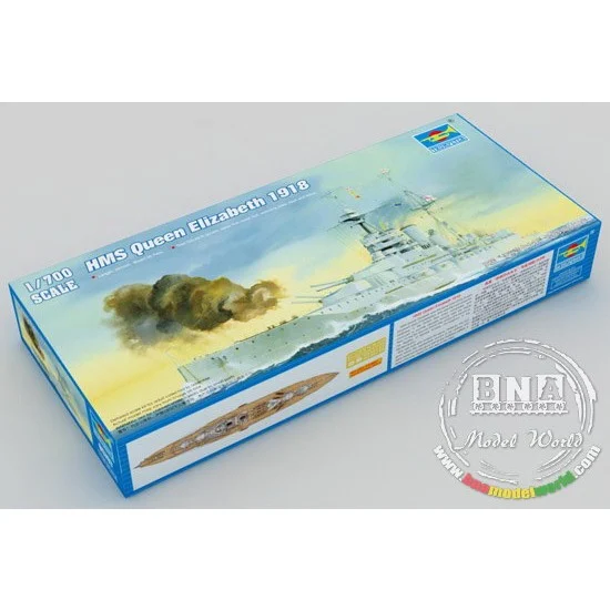 Trumpeter 05797 1/700 HMS Queen Elizabeth 1918 - Model Ships & Boats