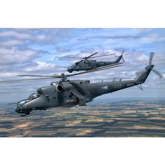 Trumpeter 05829 1/48 Mil Mi-24P Hind-F Attack Helicopter