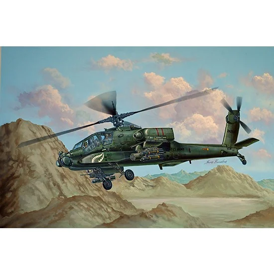 Trumpeter 05838 1/48 Boeing AH-64A Apache Attack Helicopter