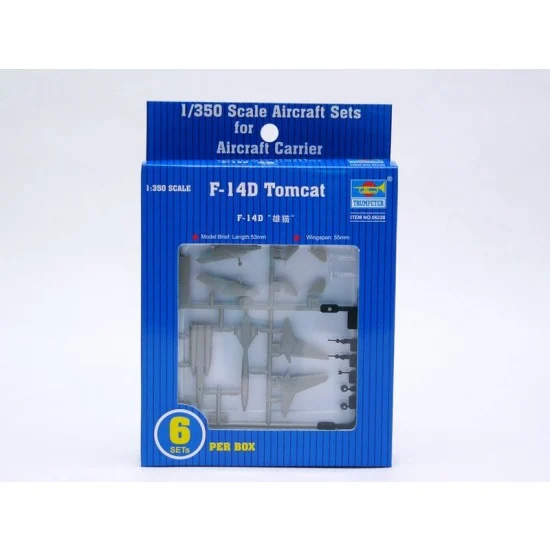 Trumpeter 06220 1/350 F-14D Tomcat (6pcs)