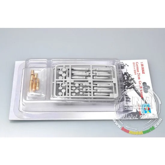 Trumpeter 06610 1/35 German 21cm Gr.18 Ammo - Military Vehicles & Tanks