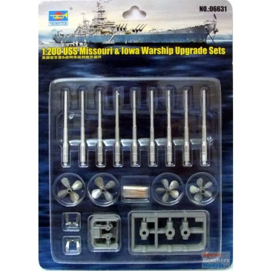 Trumpeter 06631 1/200 USS Missouri BB-63 Upgrade Set for Trumpeter set