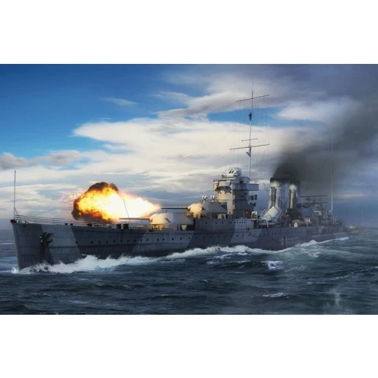 Trumpeter 06745 1/700 HMS York Heavy Cruiser - Model Ships & Boats