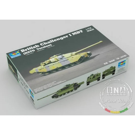 Trumpeter 07106 1/72 British Challenger I MBT (NATO Version) - Military Vehicles & Tanks