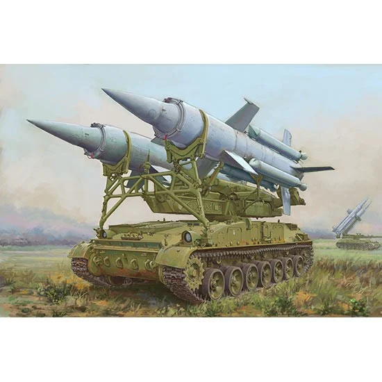 Trumpeter 07178 1/72 Soviet 2K11A TEL w/9M8M Missile "Krug-a"(SA-4 Ganef)