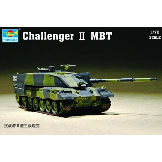 Trumpeter 07214 1/72 British Challenger II MBT Main Battle Tank - Military Vehicles & Tanks