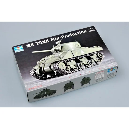 Trumpeter 07223 1/72 M4 Sherman 75mm Gun - Military Vehicles & Tanks