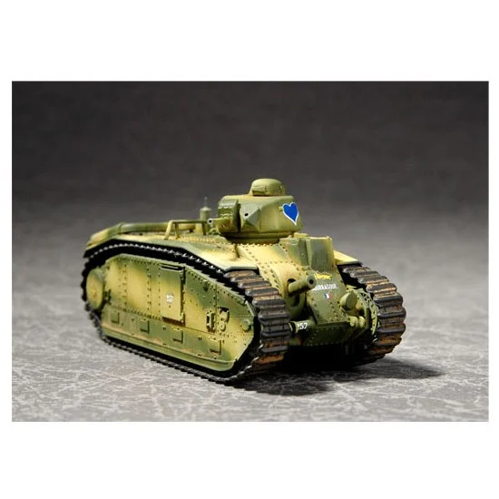 Trumpeter 07263 1/72 French Char B1 Heavy Tank - Military Vehicles & Tanks