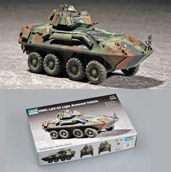 Trumpeter 07268 1/72 USMC LAV-25 (8X8) Light Armoured Vehicle