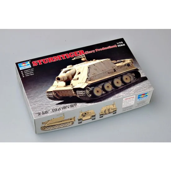 Trumpeter 07274 1/72 German Sturmtiger Early Production - Military Vehicles & Tanks