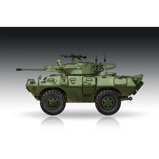Trumpeter 07441 1/72 V-150 Commando w/20mm Cannon