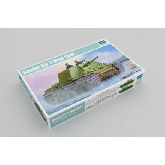 Trumpeter 09503 1/35 Soviet KV-7 Mod 1941