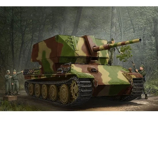 Trumpeter 09530 1/35 Flakpanther w/8.8cm Flak 41 - Military Vehicles & Tanks