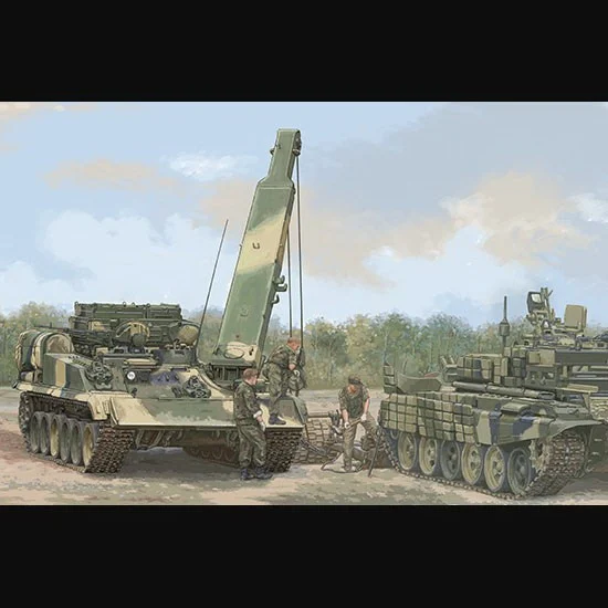 Trumpeter 09554 1/35 Russian BREM-1M Armoured Recovery Vehicle