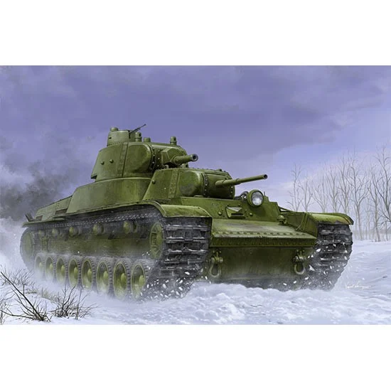 Trumpeter 09590 1/35 Soviet T-100 Heavy Tank