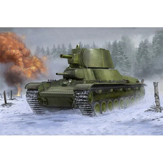 Trumpeter 09591 1/35 Soviet T-100Z Heavy Tank
