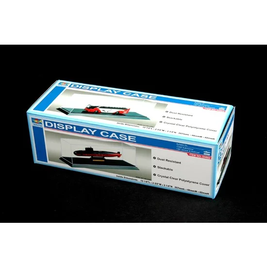 Trumpeter 09802 Display Case (L: 257mm, W: 66mm, H: 82mm) - Hobby Tools & Supplies