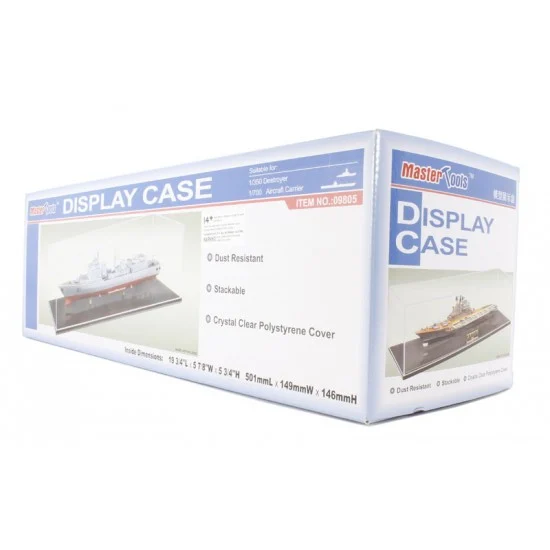 Trumpeter 09805 Display Case (L: 501mm, W: 149mm, H: 146mm) - Hobby Tools & Supplies