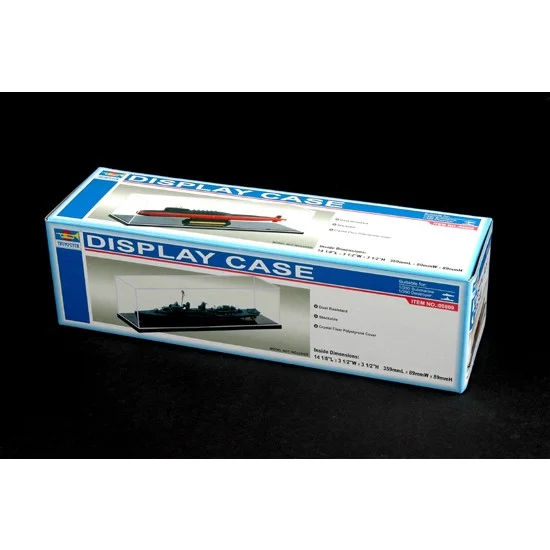 Trumpeter 09809 Display Case (L: 359mm, W: 89mm, H: 89mm) - Hobby Tools & Supplies