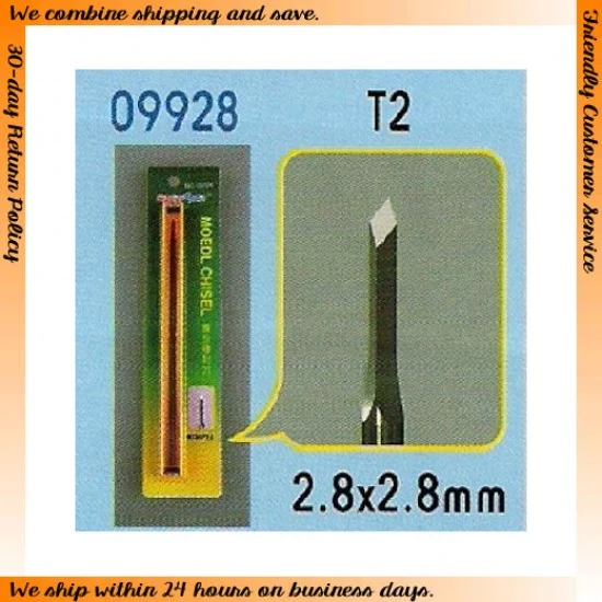 Trumpeter 09928 Micro Chisel T2 (2.8x2.8mm) - Hobby Tools & Supplies