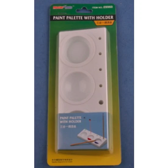 Trumpeter 09960 Paint Palette with Holder - Hobby & Model Paints