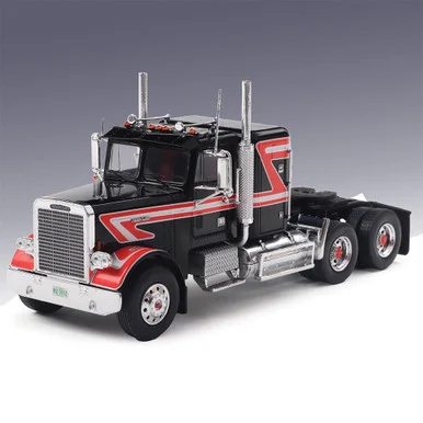 1977 Freightliner FLC 120 64 T - Black & Red