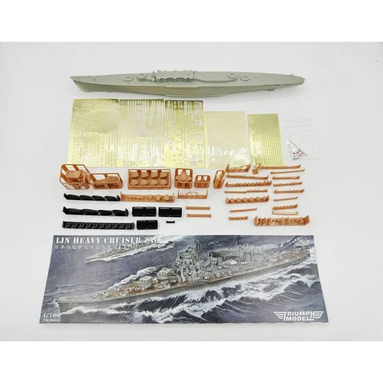 Triumph Model TM70010FH 1/700 IJN Heavy Cruiser Zao (Full Hull Ver.) - Model Ships & Boats