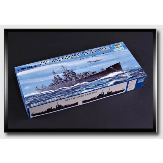 Trumpeter 05724 1/700 USS Baltimore CA-68 1943