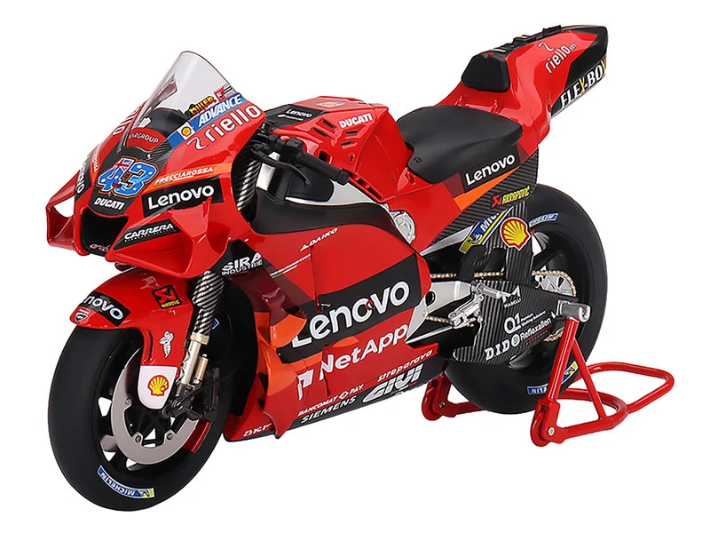 Ducati Desmosedici #43 Jack Miller "Presentation" "MotoGP World Championship" (2022) 1/12 Motorcycle Model by True Scale Miniatures - Ducati Motorcycles