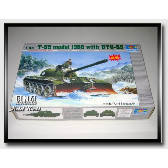 Trumpeter 00313 1/35 T-55 Model 1958 with BTU-55