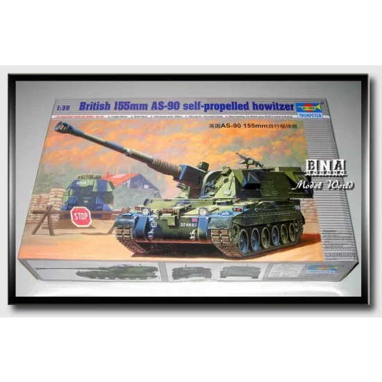 Trumpeter 00324 1/35 British 155mm AS-90 Howitzer