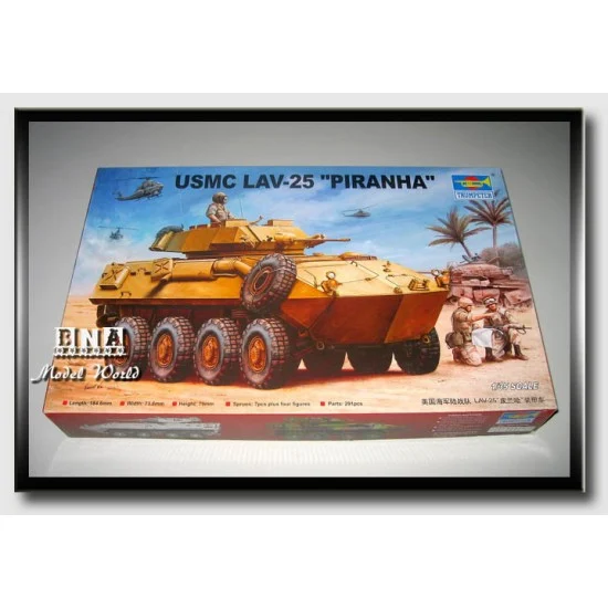 Trumpeter 00349 1/35 USMC LAV-25 Piranha