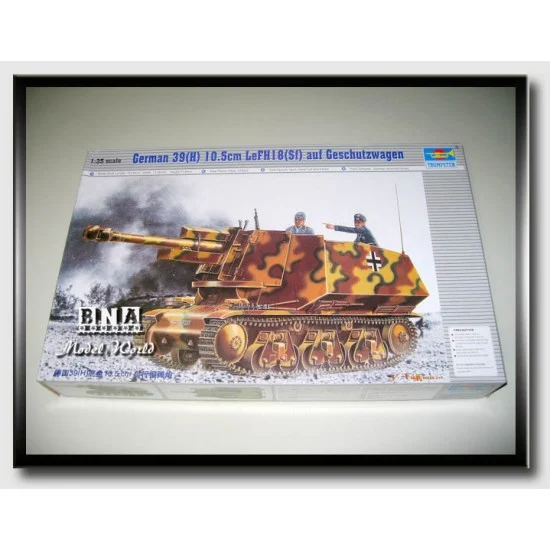 Trumpeter 00353 1/35 German 39(H) 10.5cm Geschutzwagen - Military Vehicles & Tanks