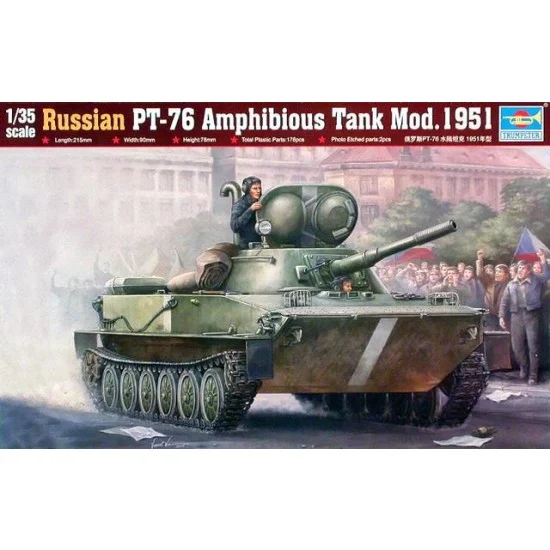 Trumpeter 00379 1/35 Russian PT-76 Amphibious Tank Mod.1951