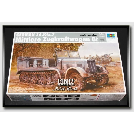 Trumpeter 01514 1/35 German SdKfz.7 Mittlere Zugkraftwagen 8t - Military Vehicles & Tanks