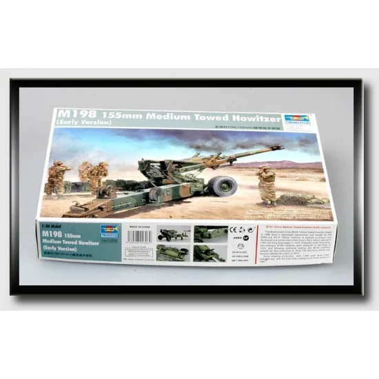 Trumpeter 02306 1/35 M198 155mm Medium Towed Howitzer - Military Vehicles & Tanks