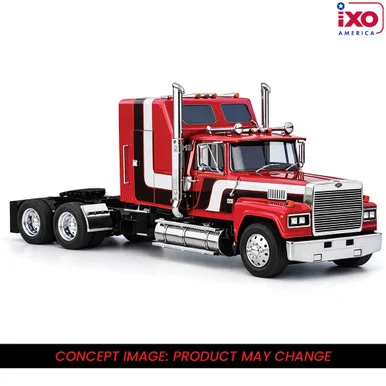 1978 Ford LTL-9000 - Black, Red, and White (Sales Brochure Truck)