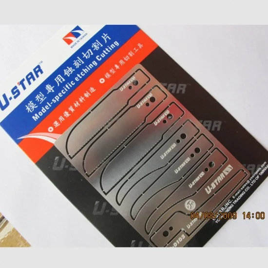 U Star UA-0103 Photo-etched Cutting Tool - Saw & Scriber set #2 | FREE Gift w/0+ Order | Coupon Code: UA-0103