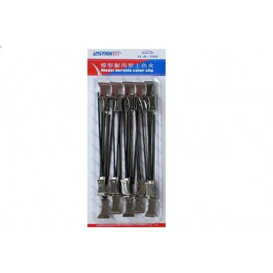 U Star UA-160 Painting Clips w/Steel Sticks (Large, 20pcs) | FREE Gift w/0+ Order | Coupon Code: UA-160