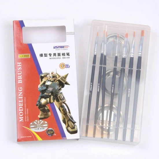 U Star UA-90027 Painting Brush Set (7x Brushes and 3x Palettes)